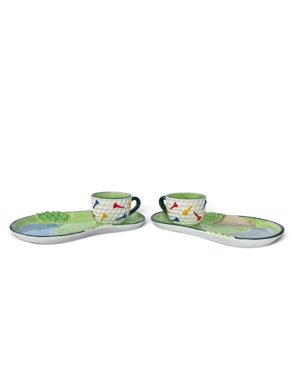 Vintage Ganz Golf Themed Ceramic Cup/Plate Set -
2 Sets - Picture 4 of 8